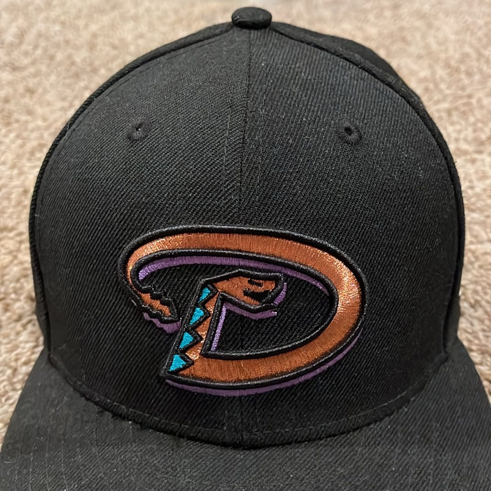 2001 Arizona Diamondbacks World Series Fitted Hat - Picture 3 of 4